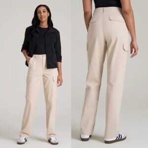 AMERICAN TALL STRAIGHT LEG CARGO CHINO PANTS (NWT)